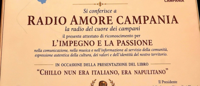 Presentazione libro "Chillo nun era italiano, era napulitano"