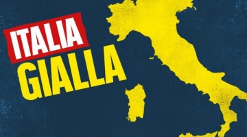 Da domani tutta (o quasi) l'Italia sarà gialla
