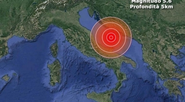 Forte scossa di terremoto nell'Adriatico: avvertita in Abruzzo, Campania e Puglia