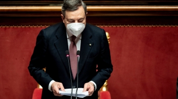 Draghi: "La situazione economica in Italia è in forte miglioramento"