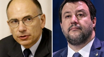 Letta vs Salvini, parole dure