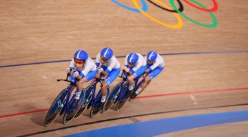 Tokyo 2020, ciclismo su pista: oro e record mondiale per l'Italia