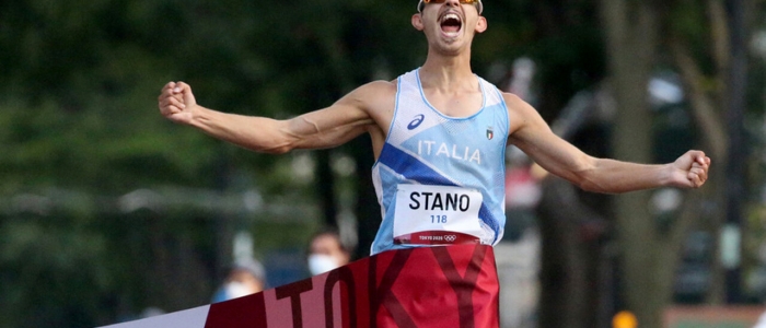 Tokyo 2020, Massimo Stano conquista l'oro nella 20 km di marcia