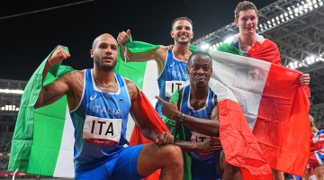 Tokyo 2020, altro oro nella 4x100