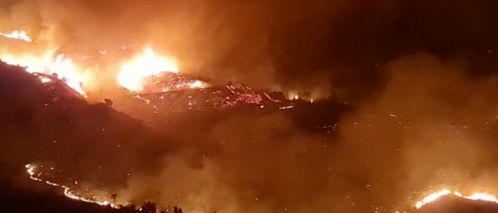 Sicilia, continuano gli incendi e arrivano alle Madonie