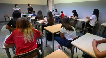 Riapertura scuole: 6 alunni su 10 di nuovo in classe