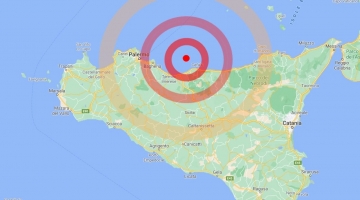 Palermo, terremoto di magnitudo 4.3