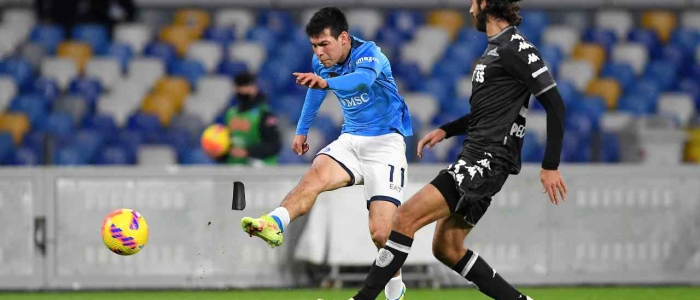 Napoli - Empoli 0 - 1, la squadra di Spalletti scende in quarta posizione