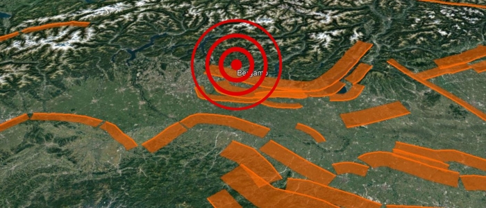 Bergamo, terremoto di magnitudo 4.4 avvertito fino a Milano