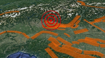 Bergamo, terremoto di magnitudo 4.4 avvertito fino a Milano