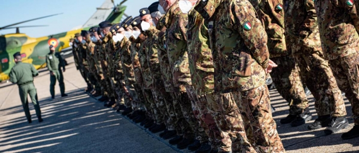 Italia, armi e forze militari in sostegno all’Ucraina