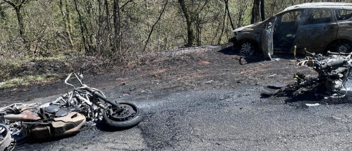 Bergamo, incidente tra un’auto e tre moto. Morti due centauri e due gravemente feriti