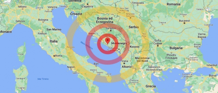 Terremoto, epicentro in Bosnia Erzegovina ma avvertito anche in Italia