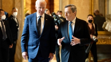 Washington, oggi l’incontro tra Biden e Draghi