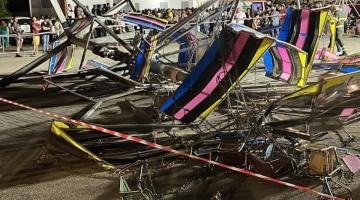 Palma Campania, in corso gli accertamenti sul crollo della giostra