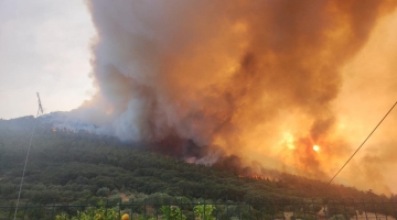 Madrid in fiamme, distrutto il parco nazionale di Monfragüe