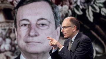 Draghi incontra Enrico Letta, il centrodestra esprime sconcerto