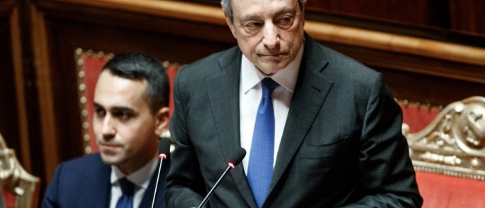 Oggi in Senato l’intervento di Draghi: “Scelta sofferta ma dovuta”