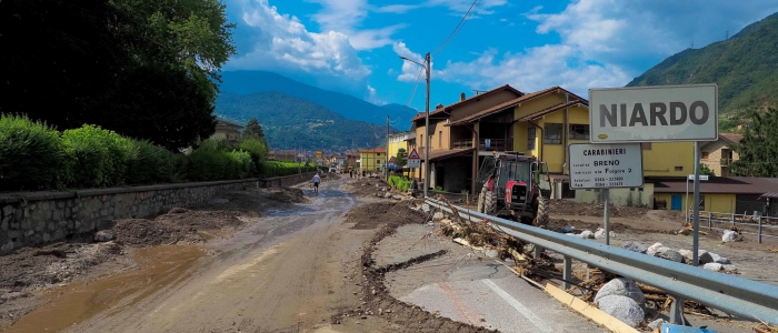 Maltempo nel Bresciano, evacuate circa 230 persone