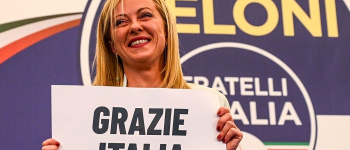 Elezioni 2022, grande vittoria per il partito di Giorgia Meloni