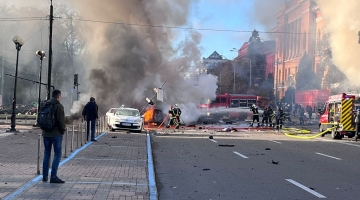 Kiev, attacco missilistico dalla Russia. Morti e feriti