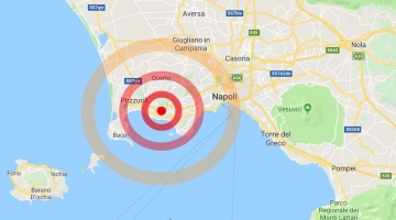 Campi flegrei, terremoto di magnitudo 2.0 a Pozzuoli