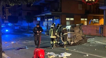 Roma, incidente mortale sulla Nomentana. Morti 5 giovanissimi