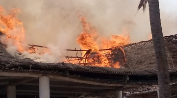 Kenya, terribile incendio devasta resort italiano. Nessun morto