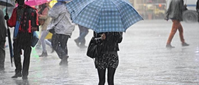 Maltempo, oggi allerta meteo in 7 Regioni del Centro-Sud