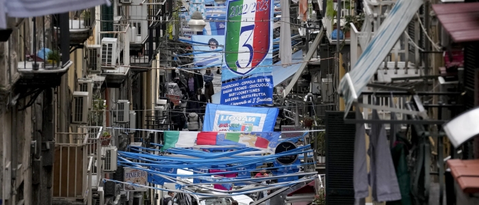 Napoli, tutto pronto per la partita di stasera a Udine