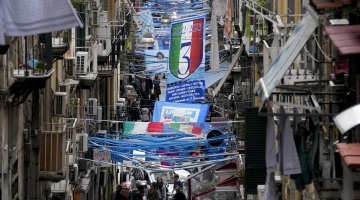 Napoli, tutto pronto per la partita di stasera a Udine