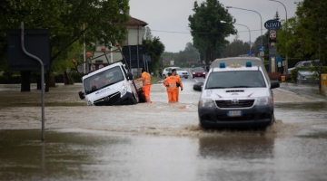 Maltempo in Emilia-Romagna, previste nuove piogge e ciclone