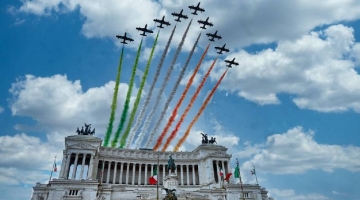 2 giungo, festa della Repubblica. Sergio Mattarella all’Altare della Patria