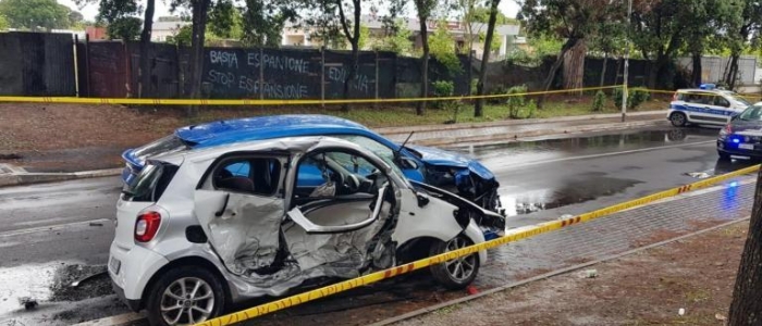 Incidente Roma, ipotesi di doppio sorpasso alla velocità di 160 km/h