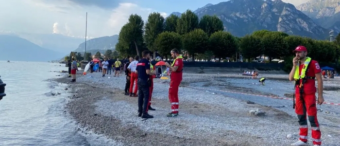 Lecco, bimba in gita con la famiglia dispersa nel lago di Como