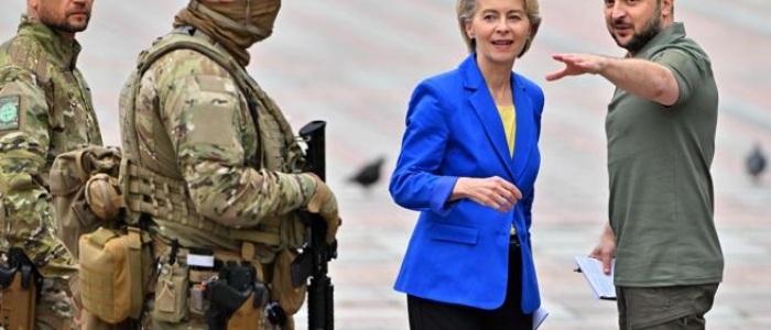 Kiev, von der Leyen in visita per l’ingresso dell’Ucraina nell’Ue