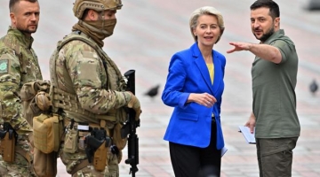 Kiev, von der Leyen in visita per l’ingresso dell’Ucraina nell’Ue