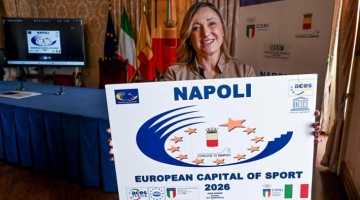 Aces Europe, Napoli sarà Capitale Europea dello Sport 2026