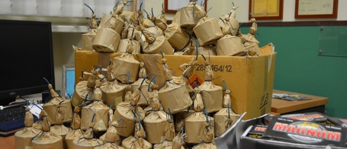 Napoli, sequestrati 220mila prodotti pirotecnici illegali per Capodanno