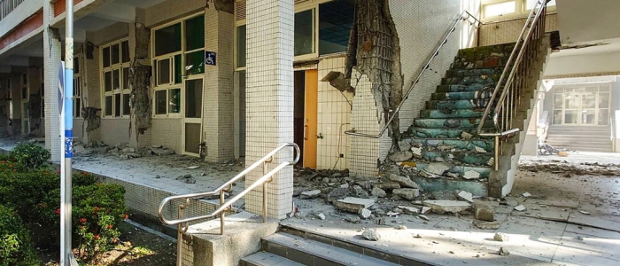 Taiwan, terremoto di magnitudo 7.4: molte persone sotto le macerie