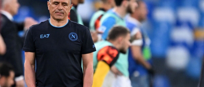 Napoli, Calzona non avrebbe voluto che la squadra andasse alla prima del film scudetto