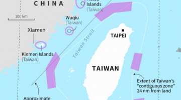 Taiwan, decine di imbarcazioni e aerei cinesi circondano l'isola: "Quattro navi sono entrate nelle nostre acque limitate"