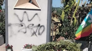 Giacomo Matteotti, vandalizzato il monumento a Riano: "W fascio"