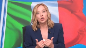 Giorgia Meloni: "Modi violenti della sinistra, e c'è chi evoca piazzale Loreto"