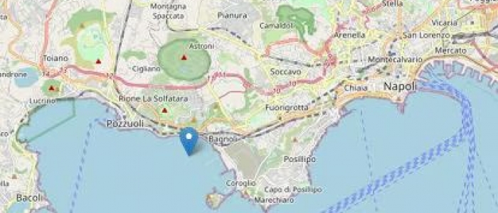 Terremoto, nuovo sciame sismico ai Campi Flegrei: magnitudo massima 2.9