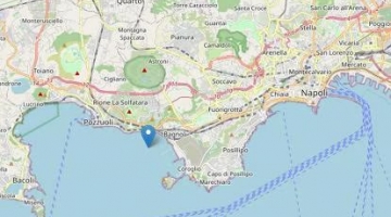 Terremoto, nuovo sciame sismico ai Campi Flegrei: magnitudo massima 2.9