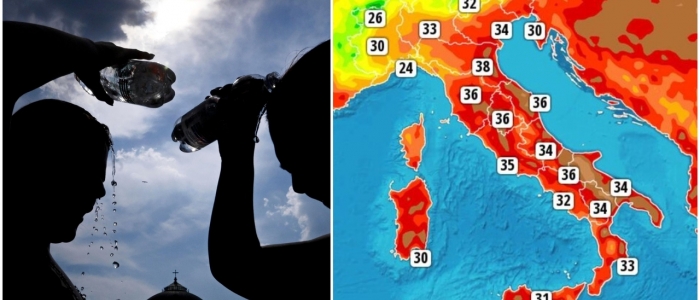 Rischio caldo: oggi bollino rosso in 7 città, venerdì in 11 (di cui 5 nel Lazio)