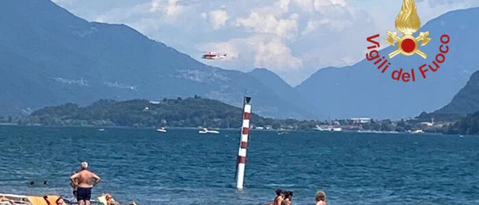 Como, si tuffa nel lago per salvare il figlio di 12 anni: disperso