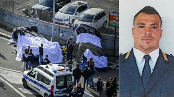 Roma, incidente tra due auto della polizia: morto l'agente Amar Kudin