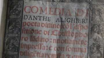 La Spezia, "trovate due pagine della prima edizione della Divina Commedia"